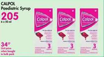 Makro CALPOL Paediatric Syrup offer