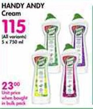 Makro HANDY ANDY Cream offer