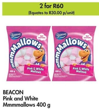 Makro BEACON Pink and White Mmmmallows 400 g offer