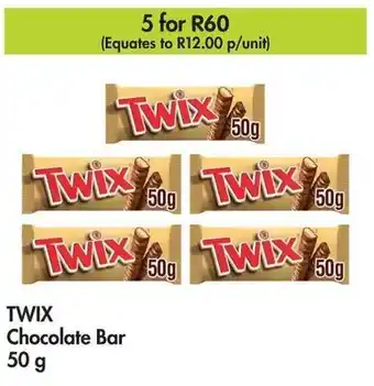 Makro TWIX Chocolate Bar 50 g offer