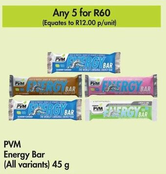 Makro PVM Energy Bar (All variants) 45 g offer