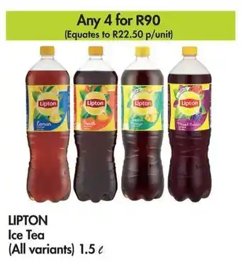 Makro LIPTON Ice Tea (All variants) 1.5L offer