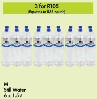 Makro M Still Water 6x1.5L offer