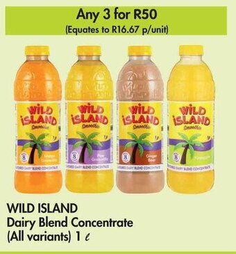 WILD ISLAND Dairy Blend Concentrate (All variants) 1L