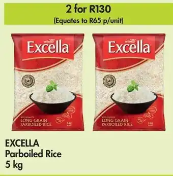 Makro EXCELLA PARBOILED RICE 5kg offer