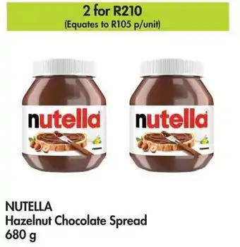 Makro NUTELLA Hazelnut Chocolate Spread 680 g offer