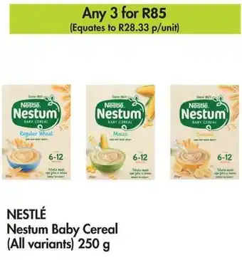 Makro NESTLÉ Nestum Baby Cereal (All variants) 250 g offer