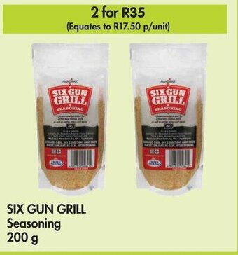 Makro SIX GUN GRILL Seasoning 200 g offer
