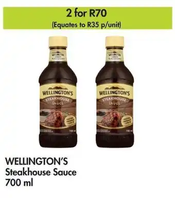 Makro WELLINGTON'S Steakhouse Sauce 700 ml offer