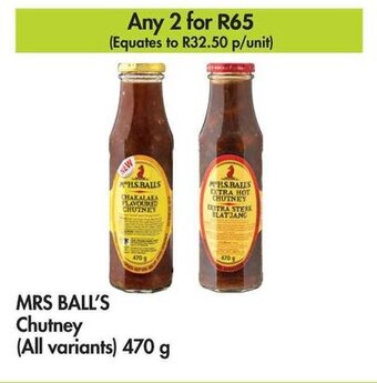 Makro MRS BALL'S Chutney (All variants) 470 g offer