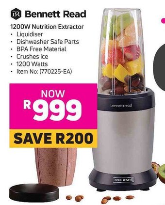 Game Bennett Read 1200W Nutrition Extractor offer