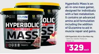 Game USN Hyperbolic All-In-One Mass 4kg offer