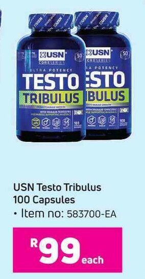Game USN Testo Tribulus 100 Capsules offer