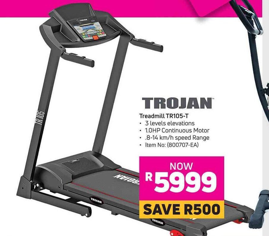 Trojan Treadmill TR105T offer at Game