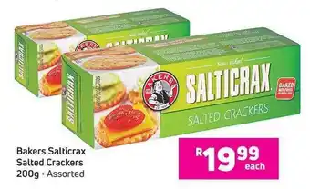 Game Bakers Salticrax Salted Crackers 200g offer