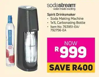 Sodastream Spirit Drinksmaker