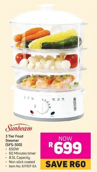 3 Tier Food Steamer (SFS-300)