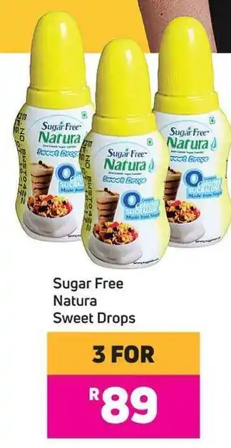 Game Sugar Free Natura Sweet Drops offer