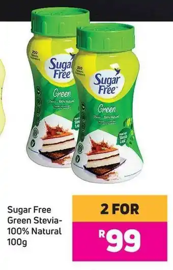 Game Sugar Free Green Stevia - 100% Natural 100g offer