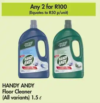 Makro HANDY ANDY Floor Cleaner (All variants) 1.5 L offer