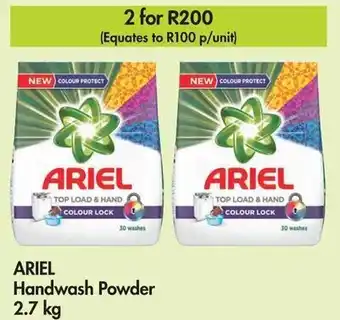 Makro ARIEL Handwash Powder 2.7 kg offer