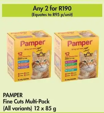 Makro PAMPER Fine Cuts Multi-Pack (All variants) 12 x 85 g offer