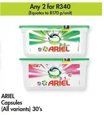 Makro ARIEL Capsules (All variants) 30's offer