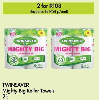 Makro TWINSAVER Mighty Big Roller Towels 2's offer