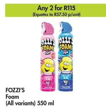 FOZZI'S Foam (All variants) 550 ml