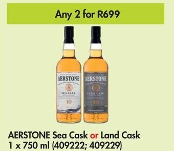 Makro AERSTONE Sea Cask or Land Cask 1 x 750 ml (409222; 409229) offer