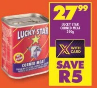 Shoprite LUCKY STAR CORNED MEAT 300g offer