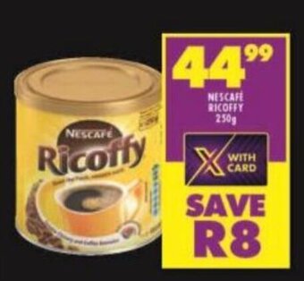 Shoprite NESCAFE RICOFFY 250g offer