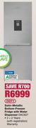 OK Furniture Defy 323l satin metallic bottom freezer fridge with water dispenser dac627 offer