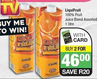 LiquiFruit 100% Fruit Juice Blend Assorted 1 litre