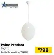 Bright Star Lighting Twine Pendant Light