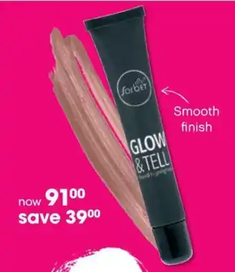 Clicks Sorbet Glow & Tell offer