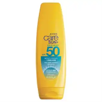 AVON Avon care sun face + body sun cream spf 50 150ml offer