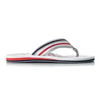 Markham Rj white thong perforated sport sandal offer
