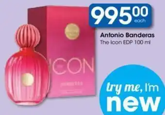 Clicks Antonio Banderas The Icon EDP 100 ml offer