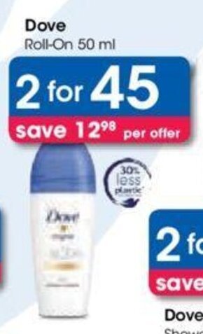 Dove Roll-On 50 ml