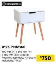 Builders Warehouse Home & Kitchen Atka Pedestal 400mm(h) x 340mm(w) x 480mm(d) offer