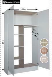 Builders Warehouse Home & Kitchen Standard Built In Cupboard (White) offer