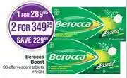 Dis-Chem Berocca boost-30 effervescent tablets each offer