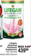 Dis-Chem Lifegain advanced nutritional supplement assorted-1kg offer
