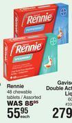 Dis-Chem Rennie 48 chewable tablets assorted-each offer