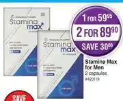 Dis-Chem Stamina max for men-for 2 x 2 capsules offer
