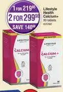 Dis-Chem Lifestyle health calcium+ -for 1 x 90 tablets offer