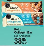 Dis-Chem Youthful living keto collagen bar assorted-52g each offer