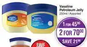 Dis-Chem Vaseline petroleum jelly assorted-for 1 x 250ml offer