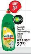 Dis-Chem Sunlight regular dishwashing liquid-750ml offer